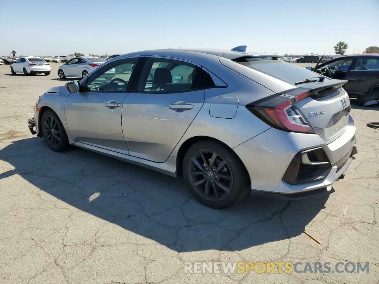 2 fotografías del automóvil dañado SHHFK7H65LU401263 HONDA CIVIC 2020
