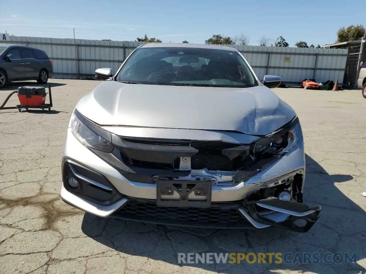 5 fotografías del automóvil dañado SHHFK7H65LU401263 HONDA CIVIC 2020