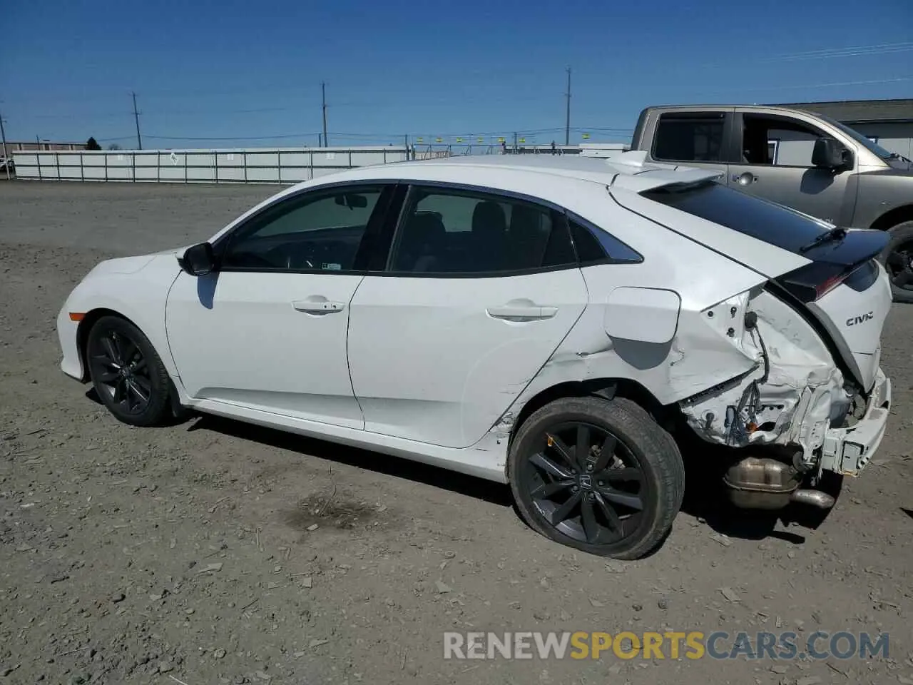 2 fotografías del automóvil dañado SHHFK7H65LU417298 HONDA CIVIC 2020