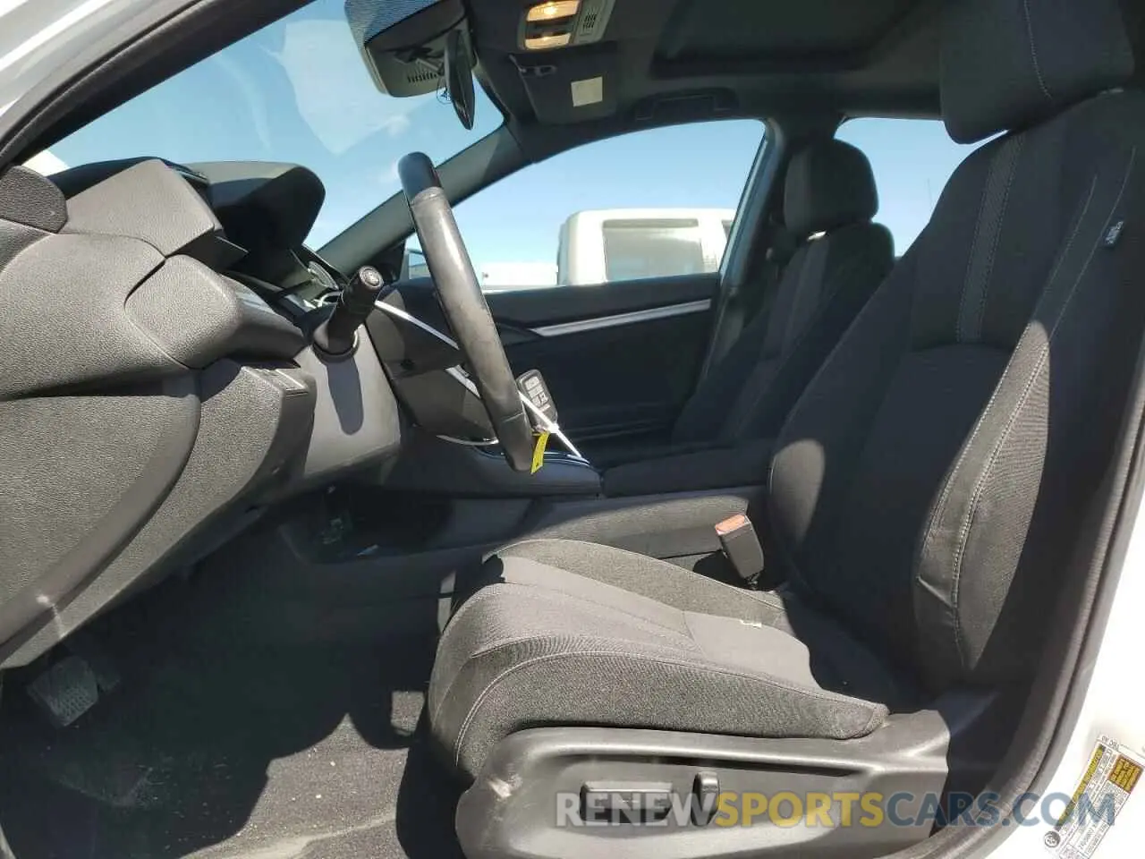 7 fotografías del automóvil dañado SHHFK7H65LU417298 HONDA CIVIC 2020