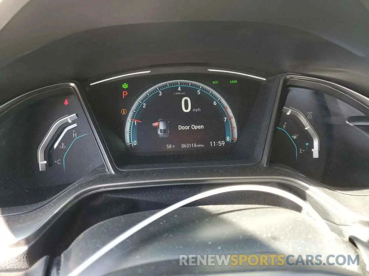 9 fotografías del automóvil dañado SHHFK7H65LU417298 HONDA CIVIC 2020