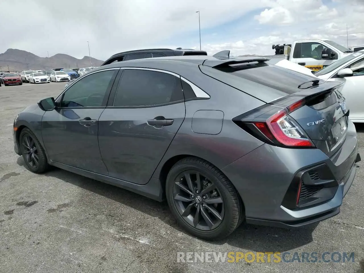 2 fotografías del automóvil dañado SHHFK7H66LU205980 HONDA CIVIC 2020