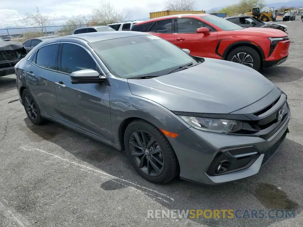 4 fotografías del automóvil dañado SHHFK7H66LU205980 HONDA CIVIC 2020