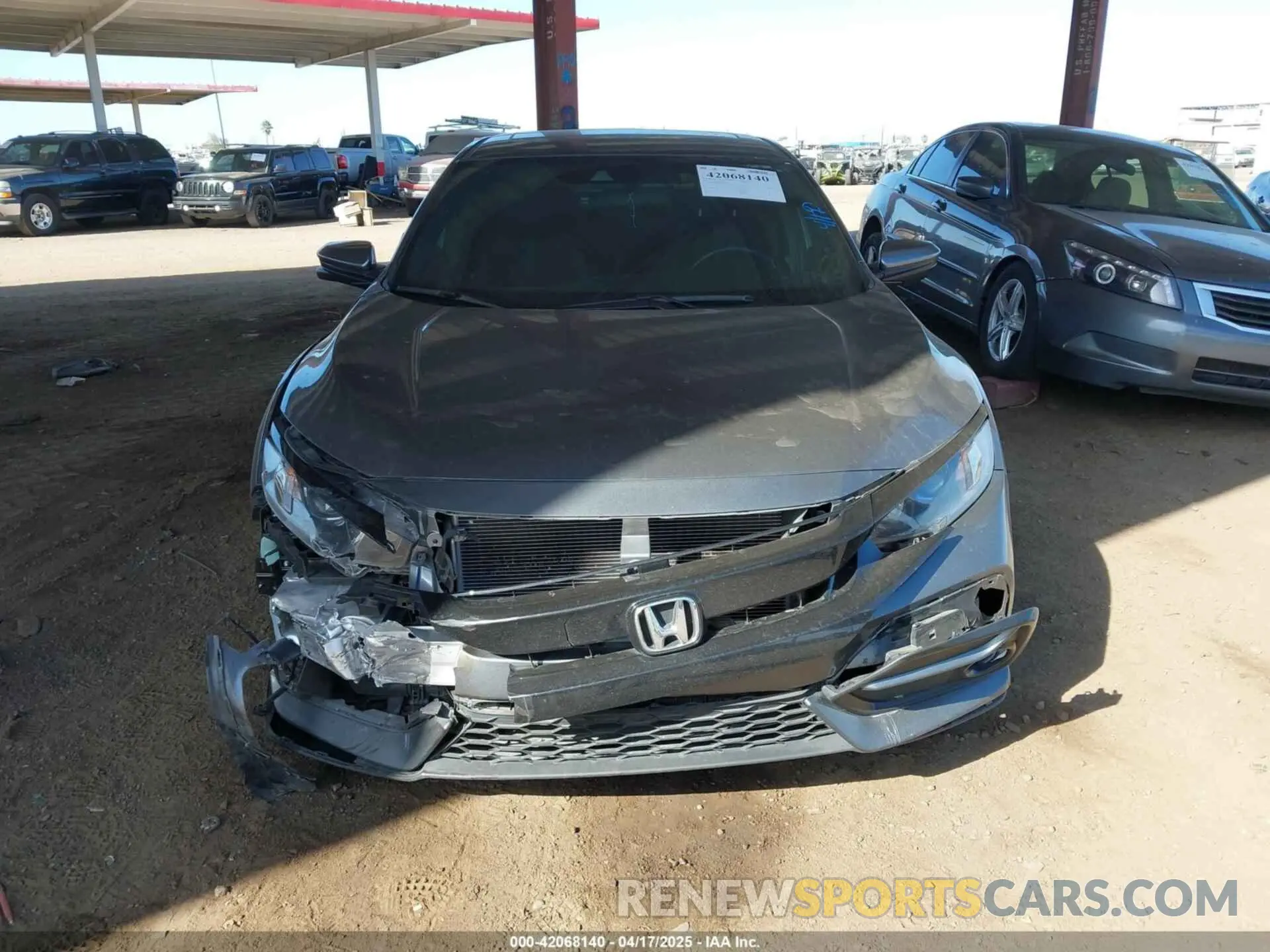 12 fotografías del automóvil dañado SHHFK7H66LU221192 HONDA CIVIC 2020