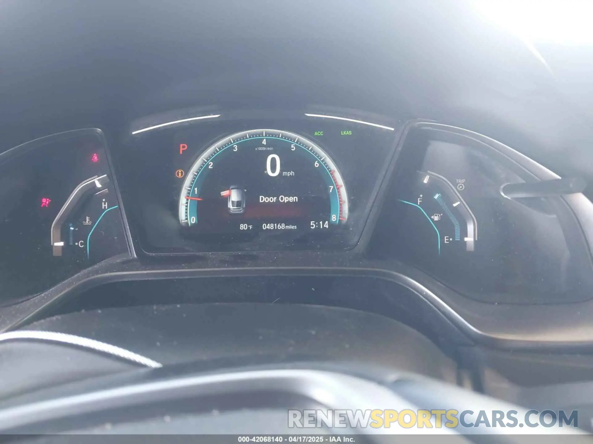 7 fotografías del automóvil dañado SHHFK7H66LU221192 HONDA CIVIC 2020