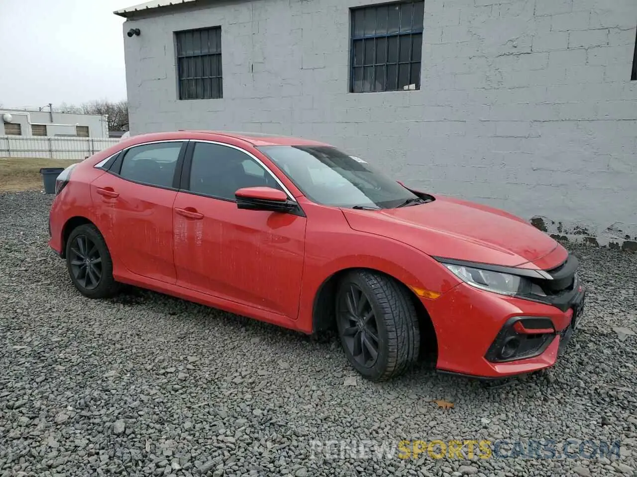 4 fotografías del automóvil dañado SHHFK7H67LU208211 HONDA CIVIC 2020