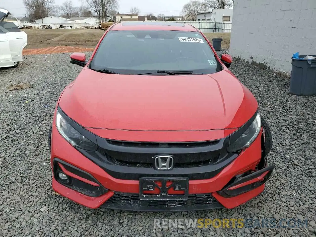 5 fotografías del automóvil dañado SHHFK7H67LU208211 HONDA CIVIC 2020