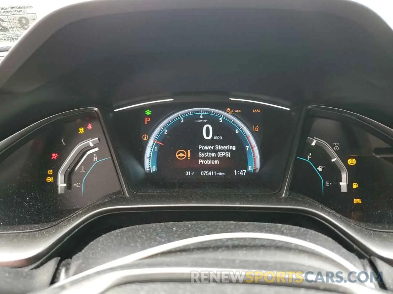 9 fotografías del automóvil dañado SHHFK7H67LU208211 HONDA CIVIC 2020