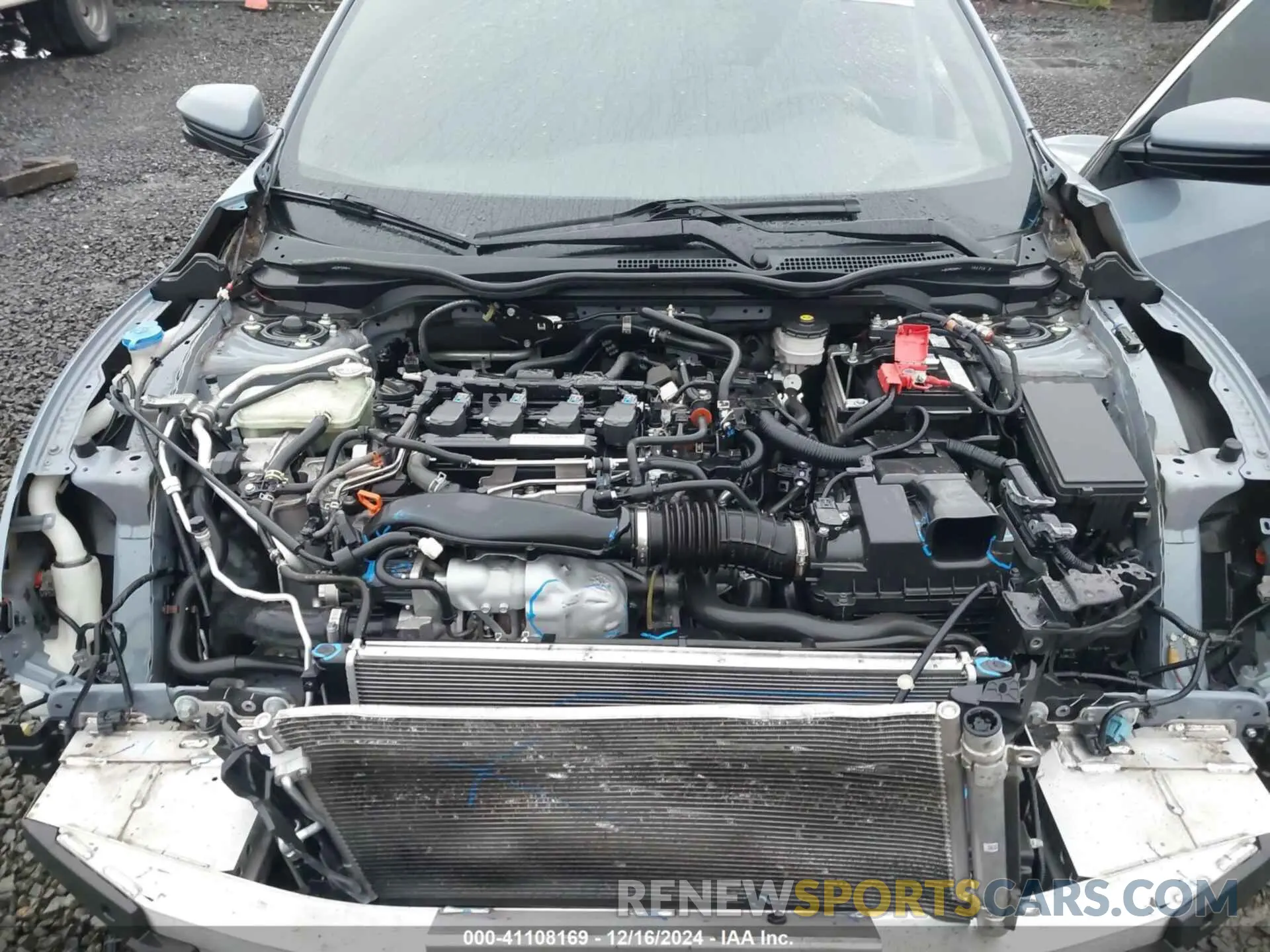 10 fotografías del automóvil dañado SHHFK7H67LU415228 HONDA CIVIC 2020