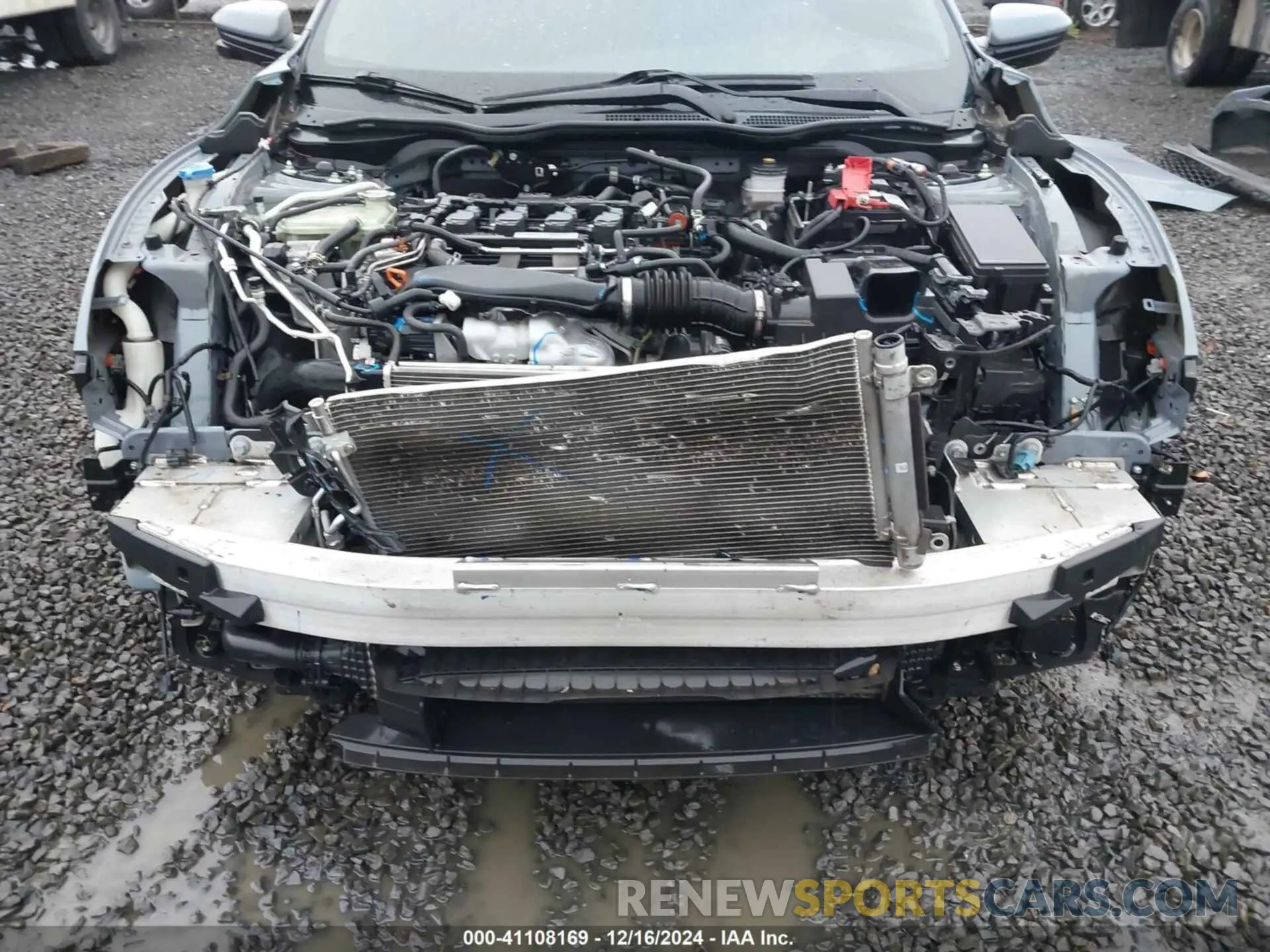 6 fotografías del automóvil dañado SHHFK7H67LU415228 HONDA CIVIC 2020