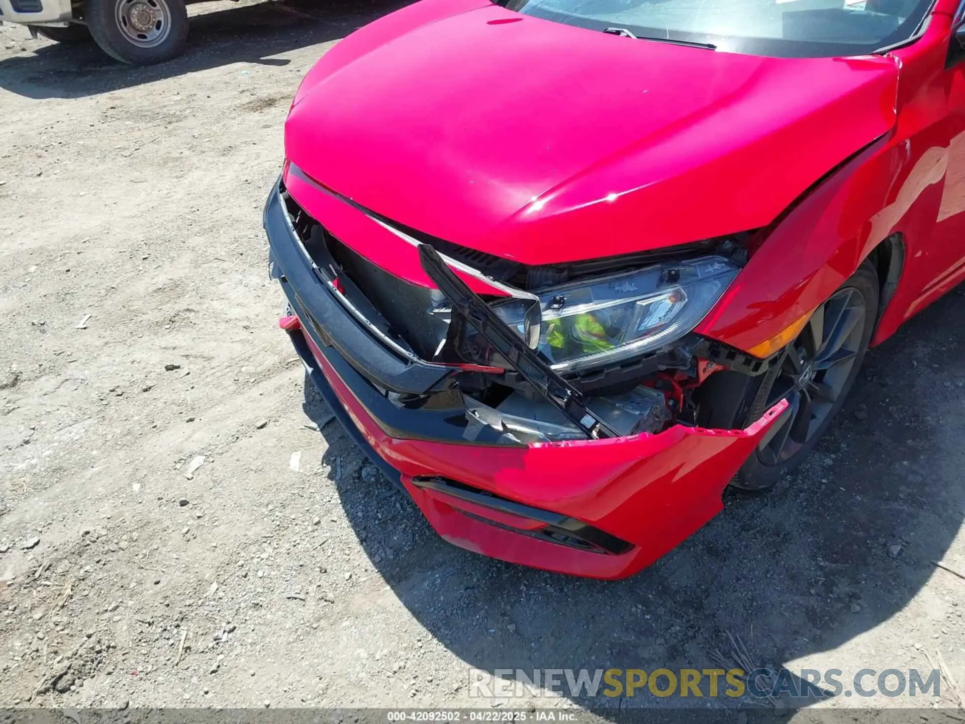 12 fotografías del automóvil dañado SHHFK7H68LU204698 HONDA CIVIC 2020