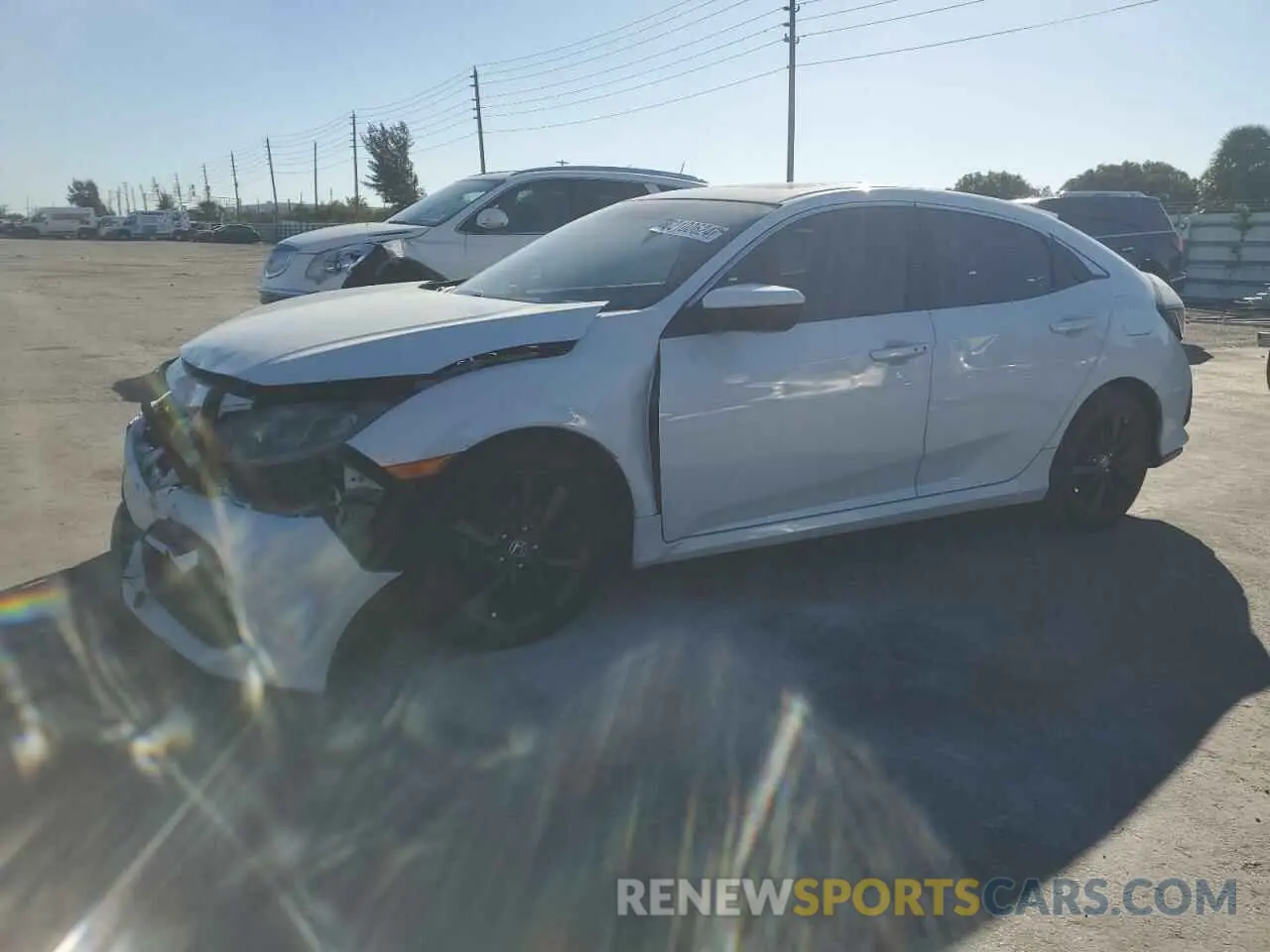 1 fotografías del automóvil dañado SHHFK7H69LU206217 HONDA CIVIC 2020