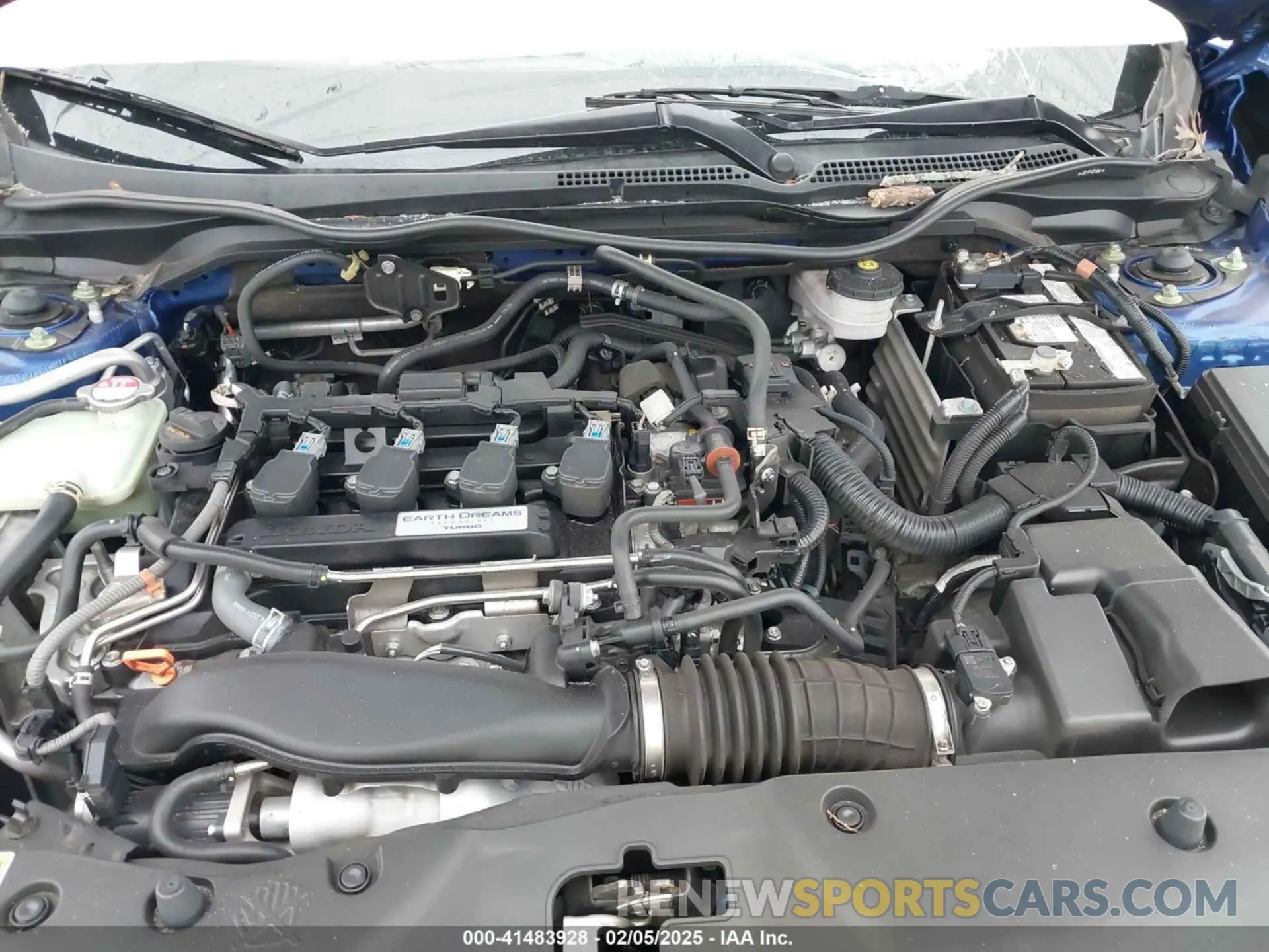 10 fotografías del automóvil dañado SHHFK7H69LU402576 HONDA CIVIC 2020