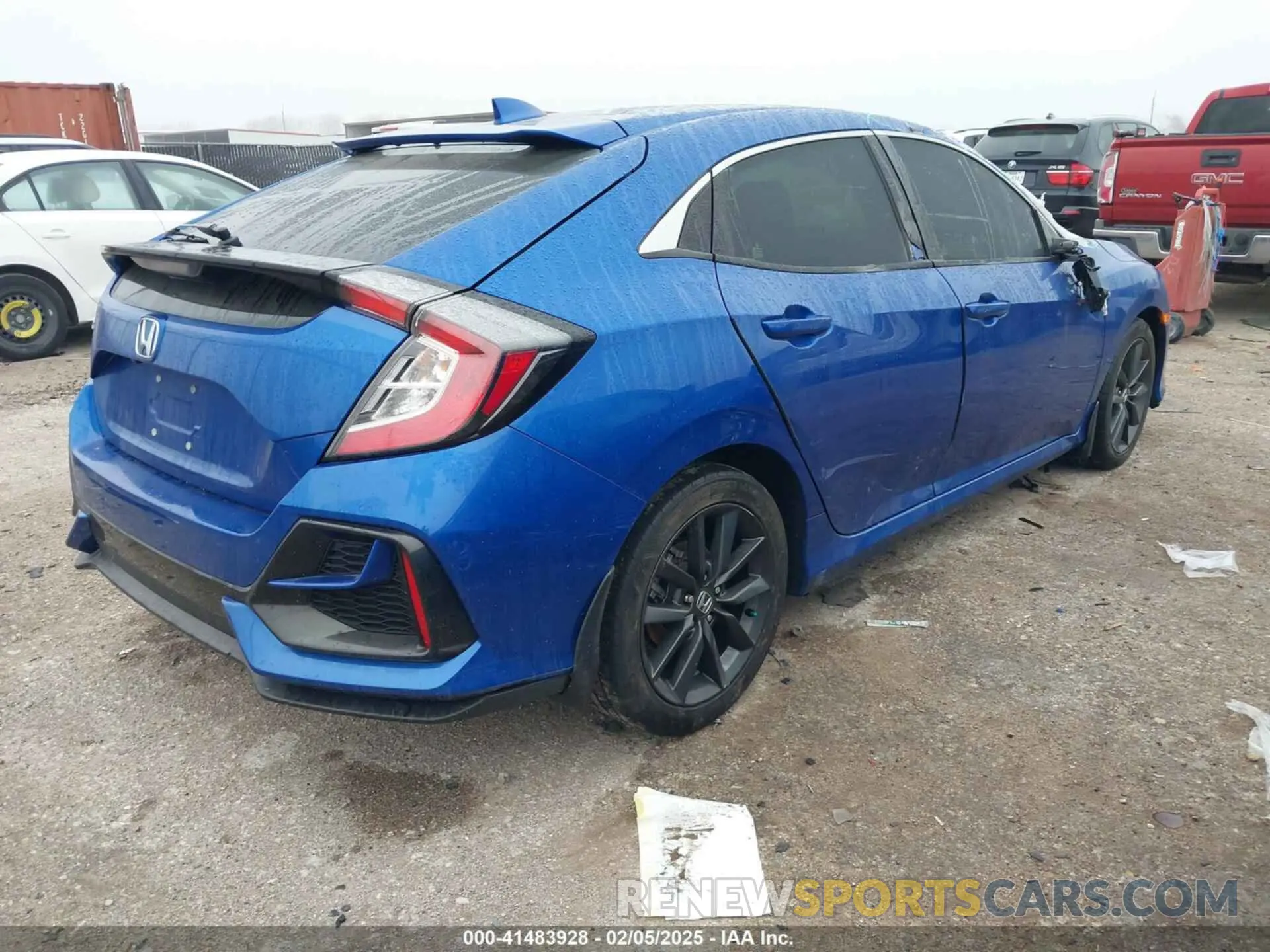 4 fotografías del automóvil dañado SHHFK7H69LU402576 HONDA CIVIC 2020