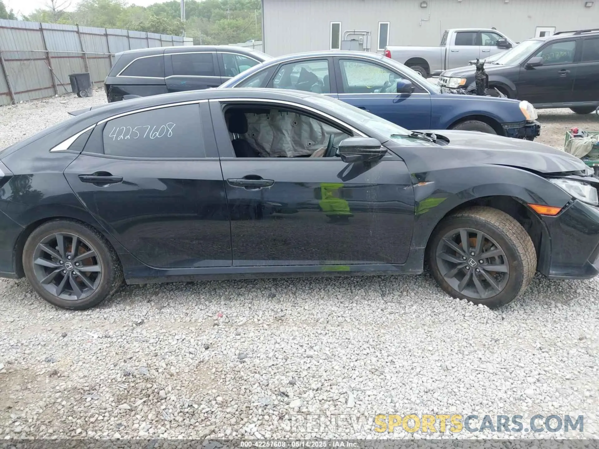 13 fotografías del automóvil dañado SHHFK7H6XLU204458 HONDA CIVIC 2020