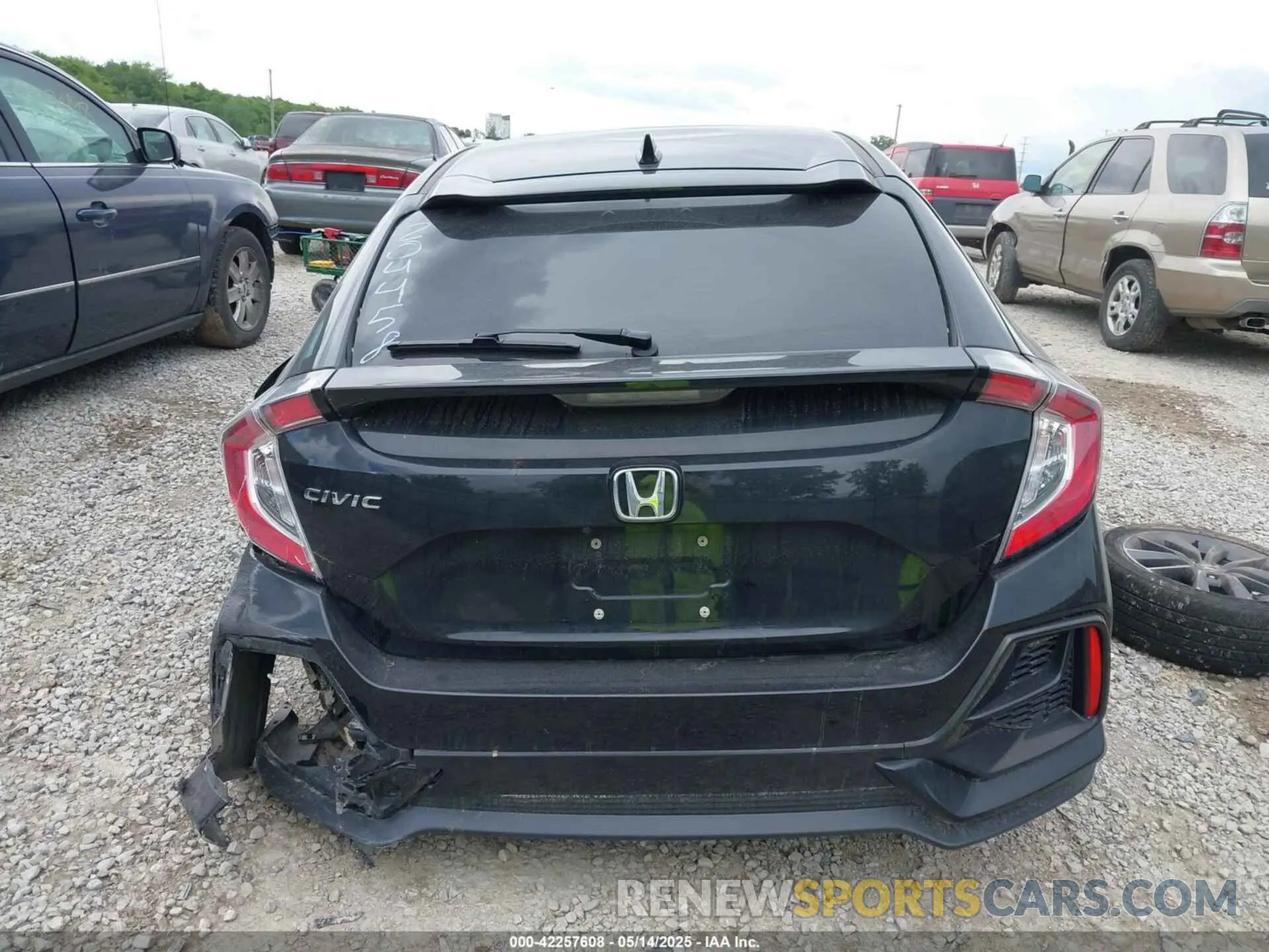 16 fotografías del automóvil dañado SHHFK7H6XLU204458 HONDA CIVIC 2020