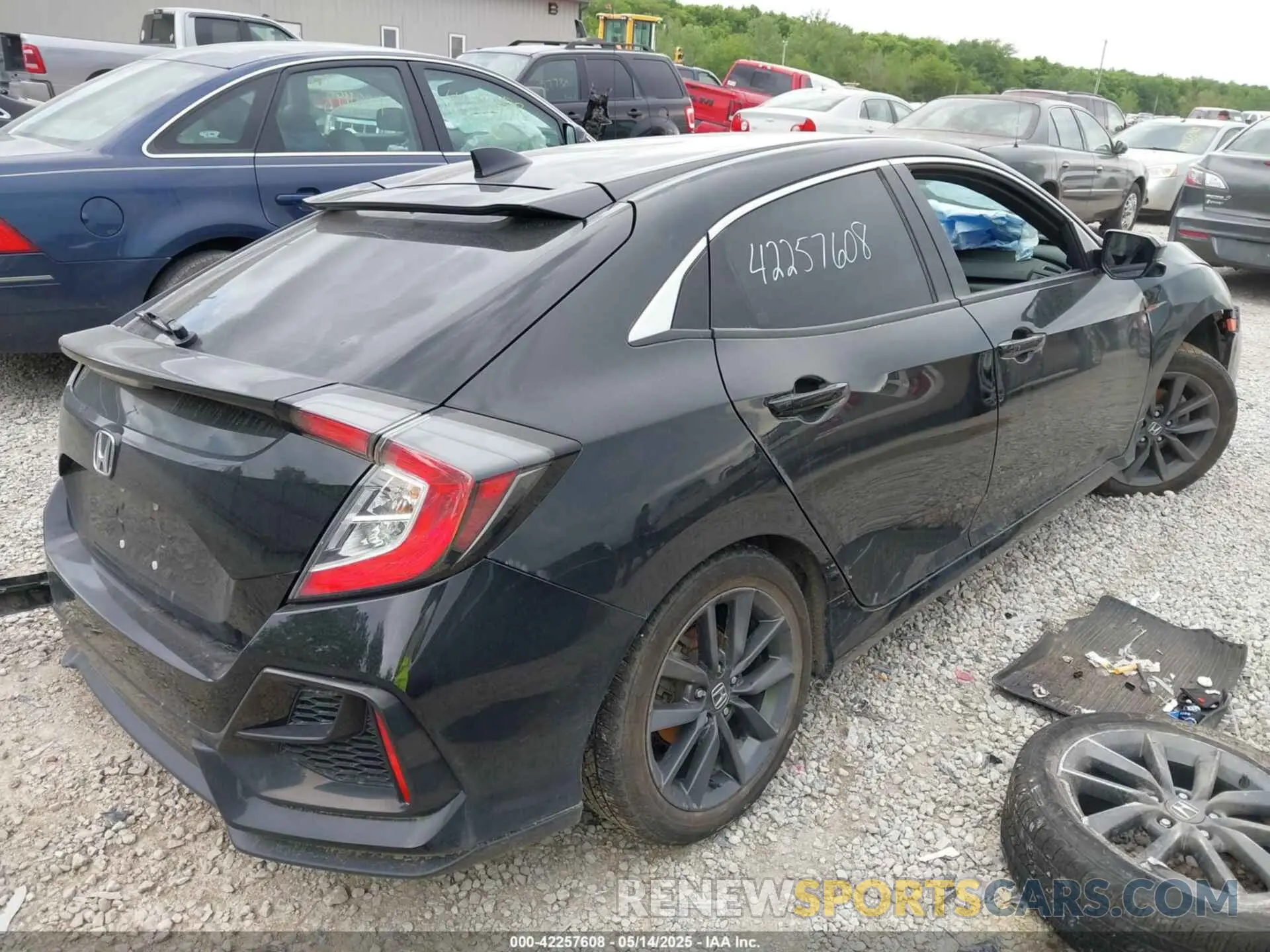 4 fotografías del automóvil dañado SHHFK7H6XLU204458 HONDA CIVIC 2020