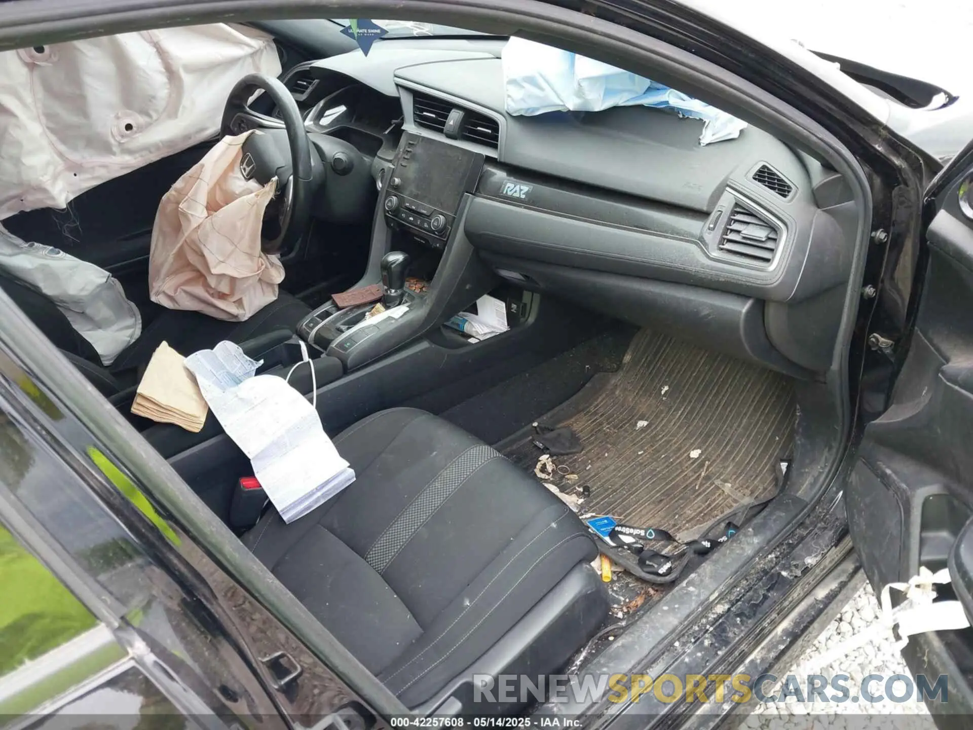 5 fotografías del automóvil dañado SHHFK7H6XLU204458 HONDA CIVIC 2020