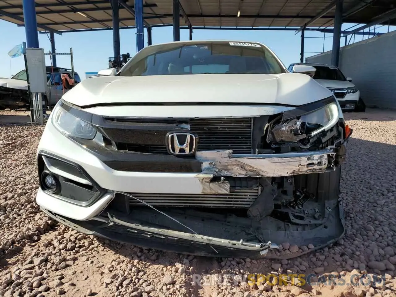5 fotografías del automóvil dañado SHHFK7H6XLU225598 HONDA CIVIC 2020