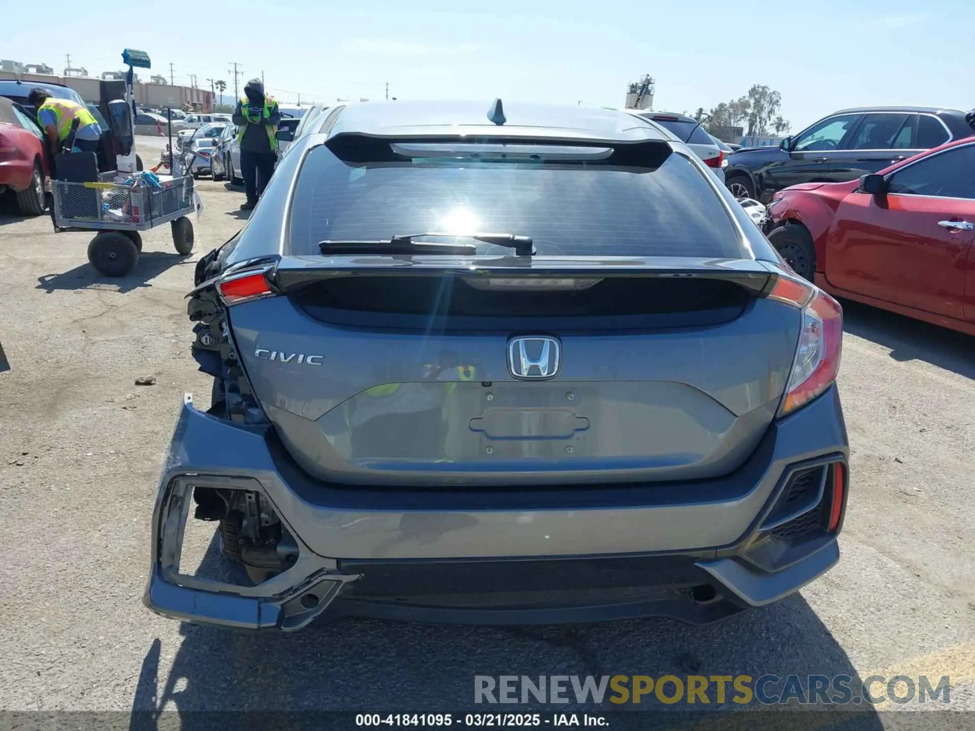 17 fotografías del automóvil dañado SHHFK7H80LU416318 HONDA CIVIC 2020