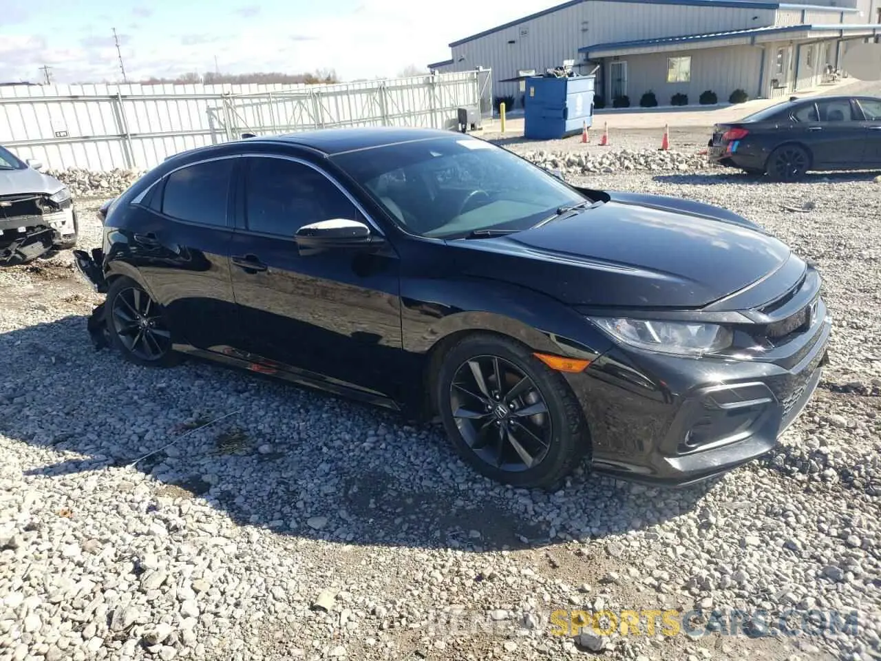 4 fotografías del automóvil dañado SHHFK7H82LU211602 HONDA CIVIC 2020