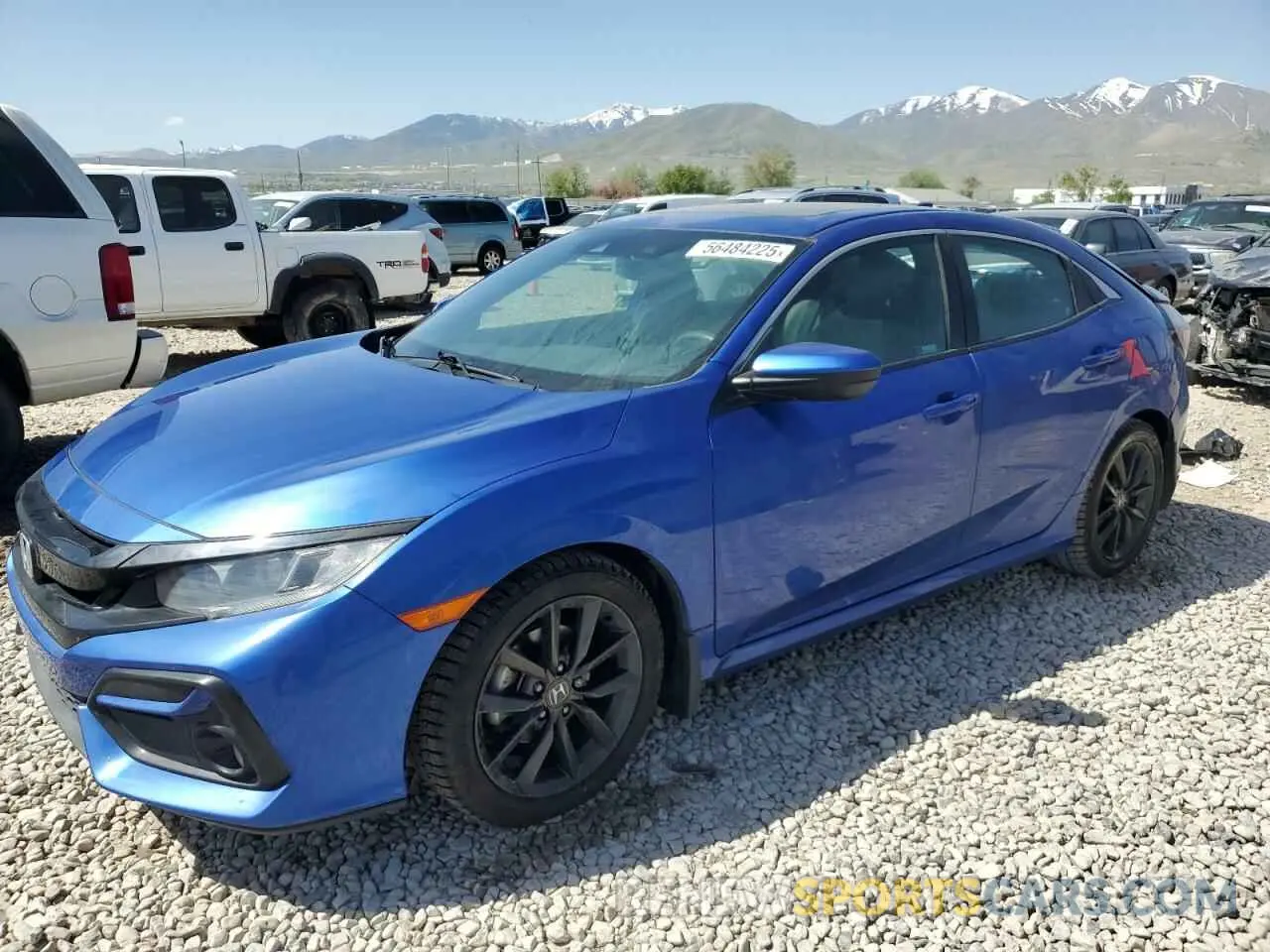 1 fotografías del automóvil dañado SHHFK7H83LU218994 HONDA CIVIC 2020