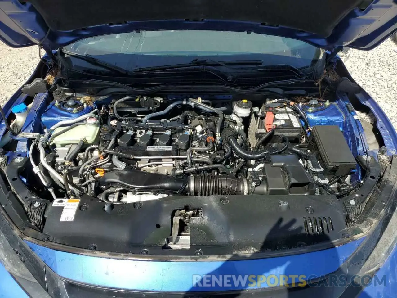 11 fotografías del automóvil dañado SHHFK7H83LU218994 HONDA CIVIC 2020