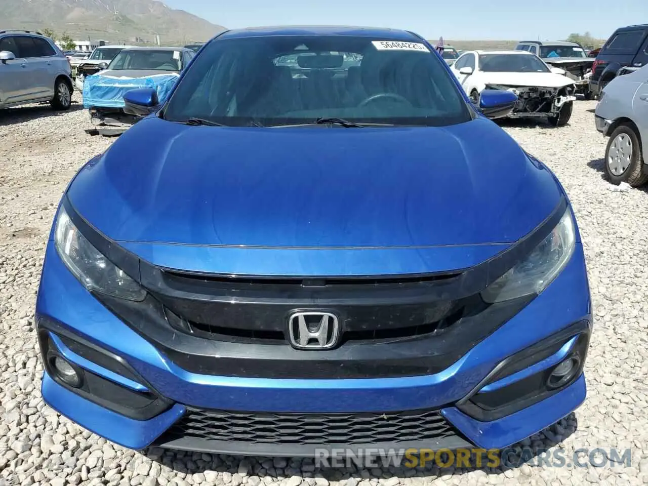 5 fotografías del automóvil dañado SHHFK7H83LU218994 HONDA CIVIC 2020