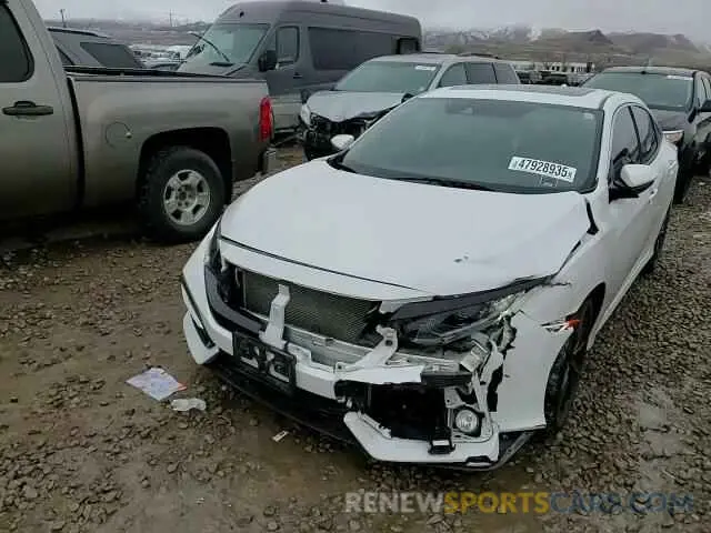 10 fotografías del automóvil dañado SHHFK7H84LU210872 HONDA CIVIC 2020