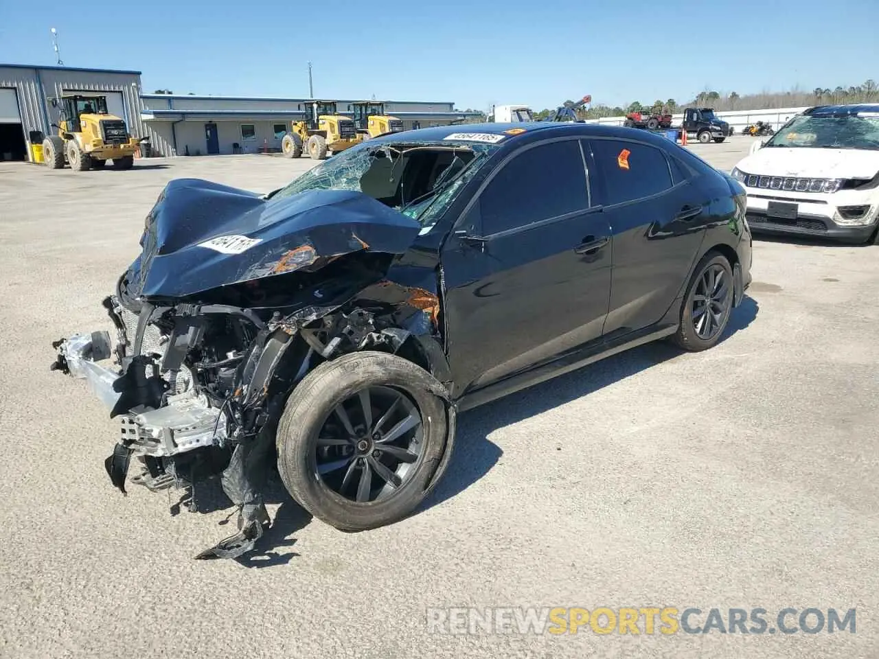 1 fotografías del automóvil dañado SHHFK7H85LU219502 HONDA CIVIC 2020