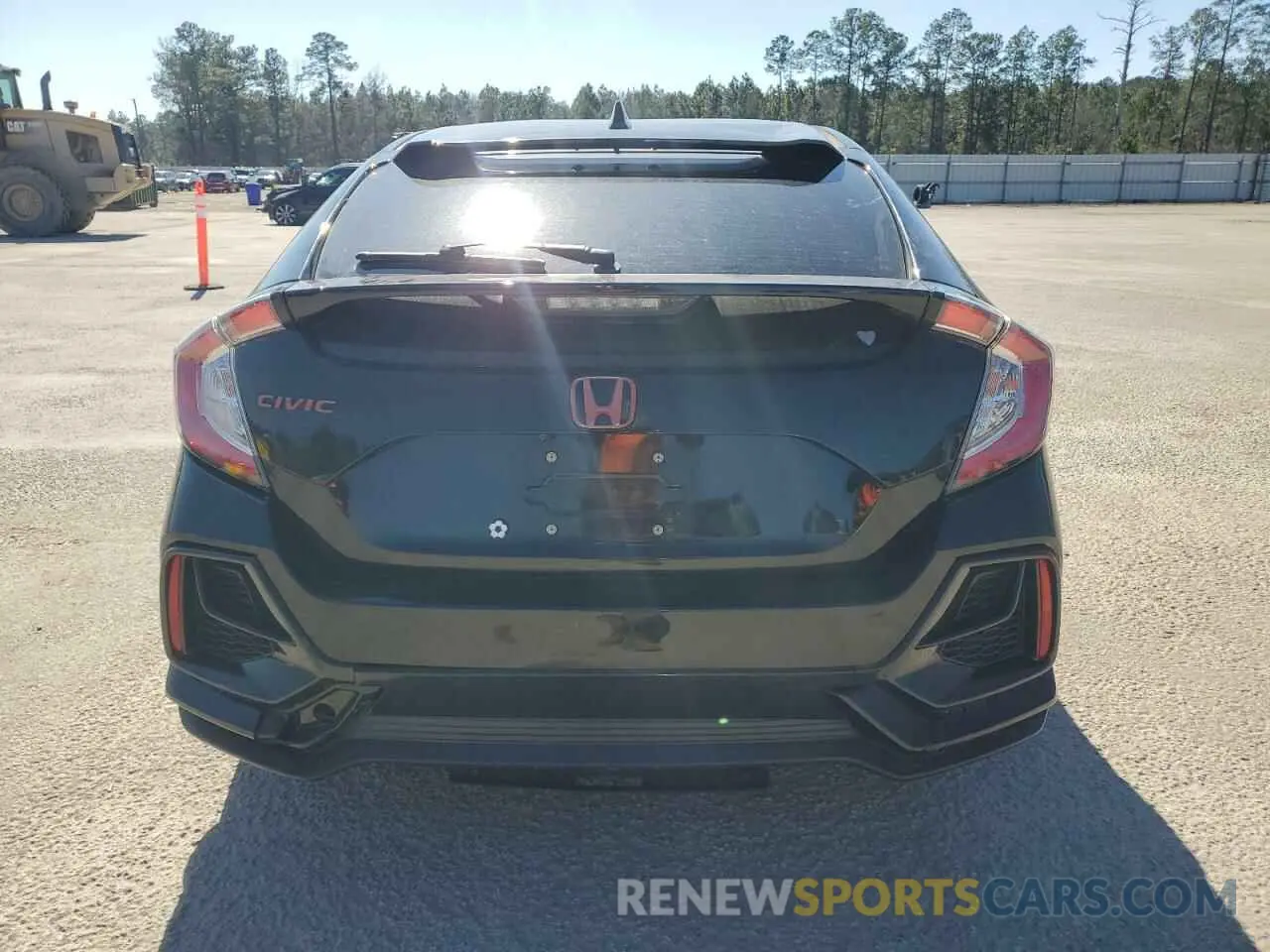 6 fotografías del automóvil dañado SHHFK7H85LU219502 HONDA CIVIC 2020