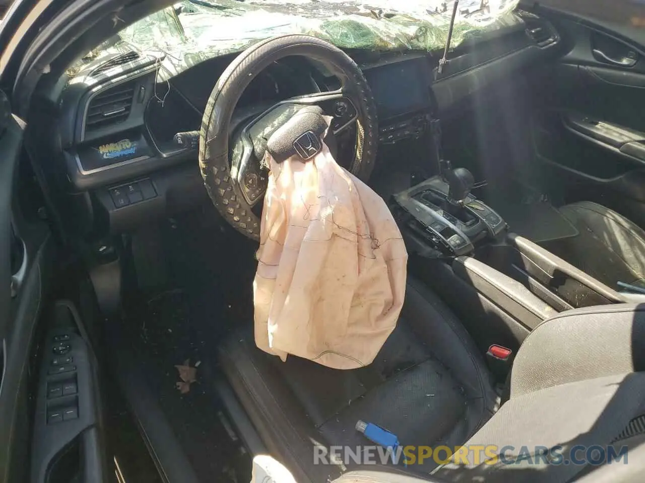 8 fotografías del automóvil dañado SHHFK7H85LU219502 HONDA CIVIC 2020