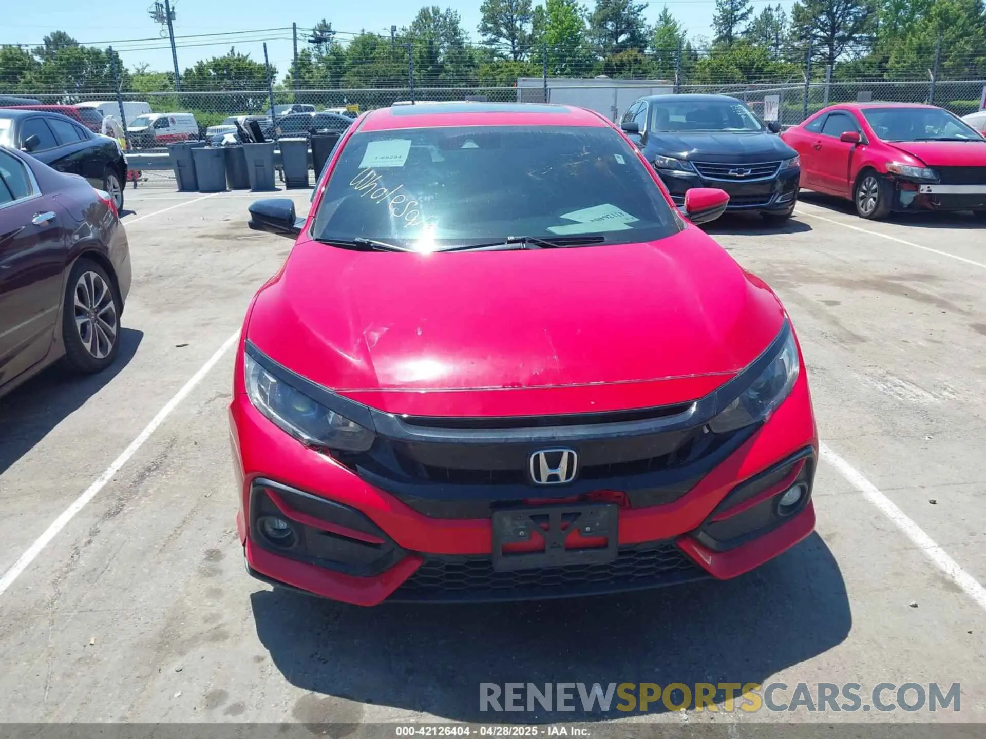 12 fotografías del automóvil dañado SHHFK7H87LU411293 HONDA CIVIC 2020
