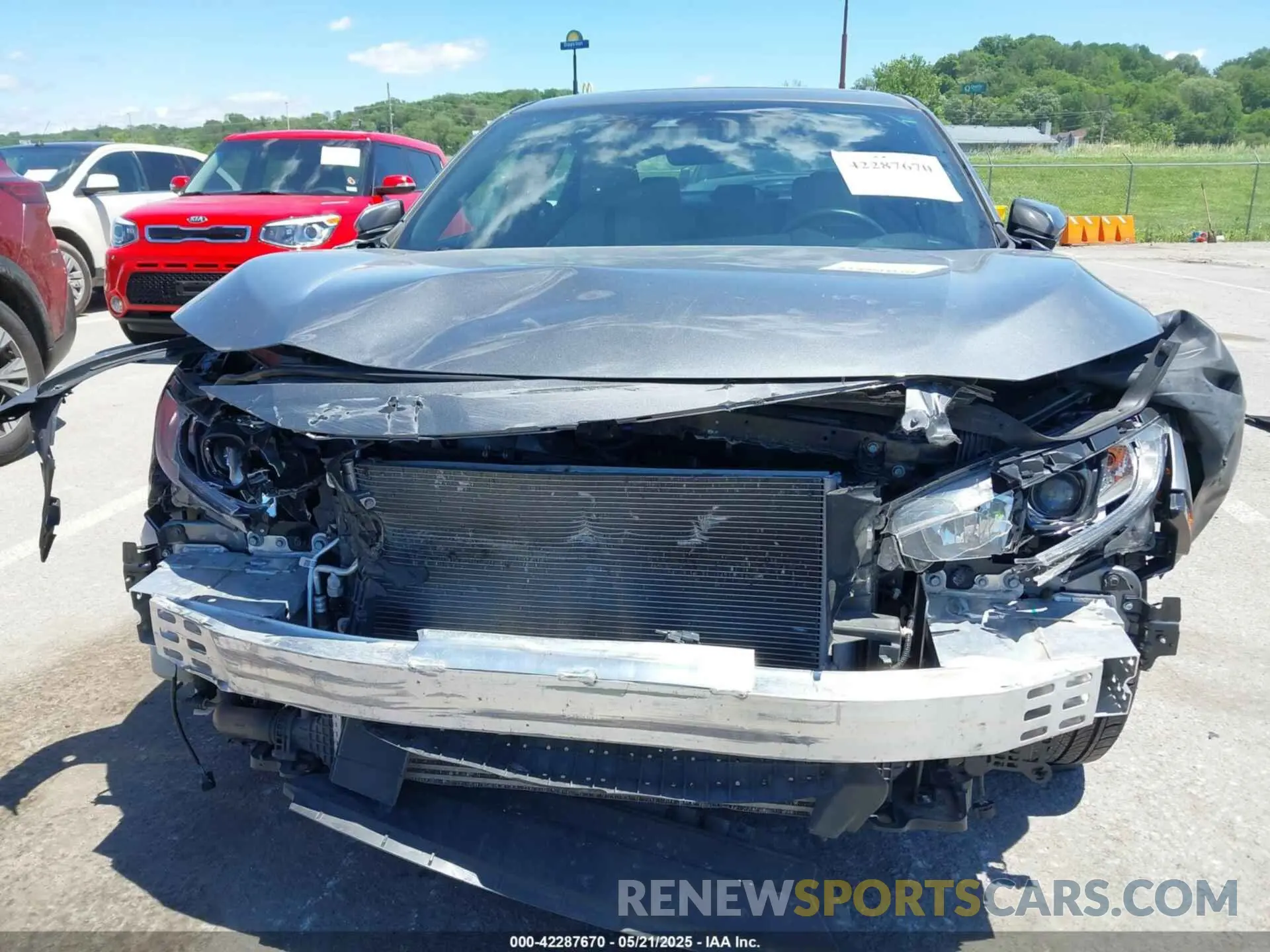 13 fotografías del automóvil dañado SHHFK7H88LU221499 HONDA CIVIC 2020
