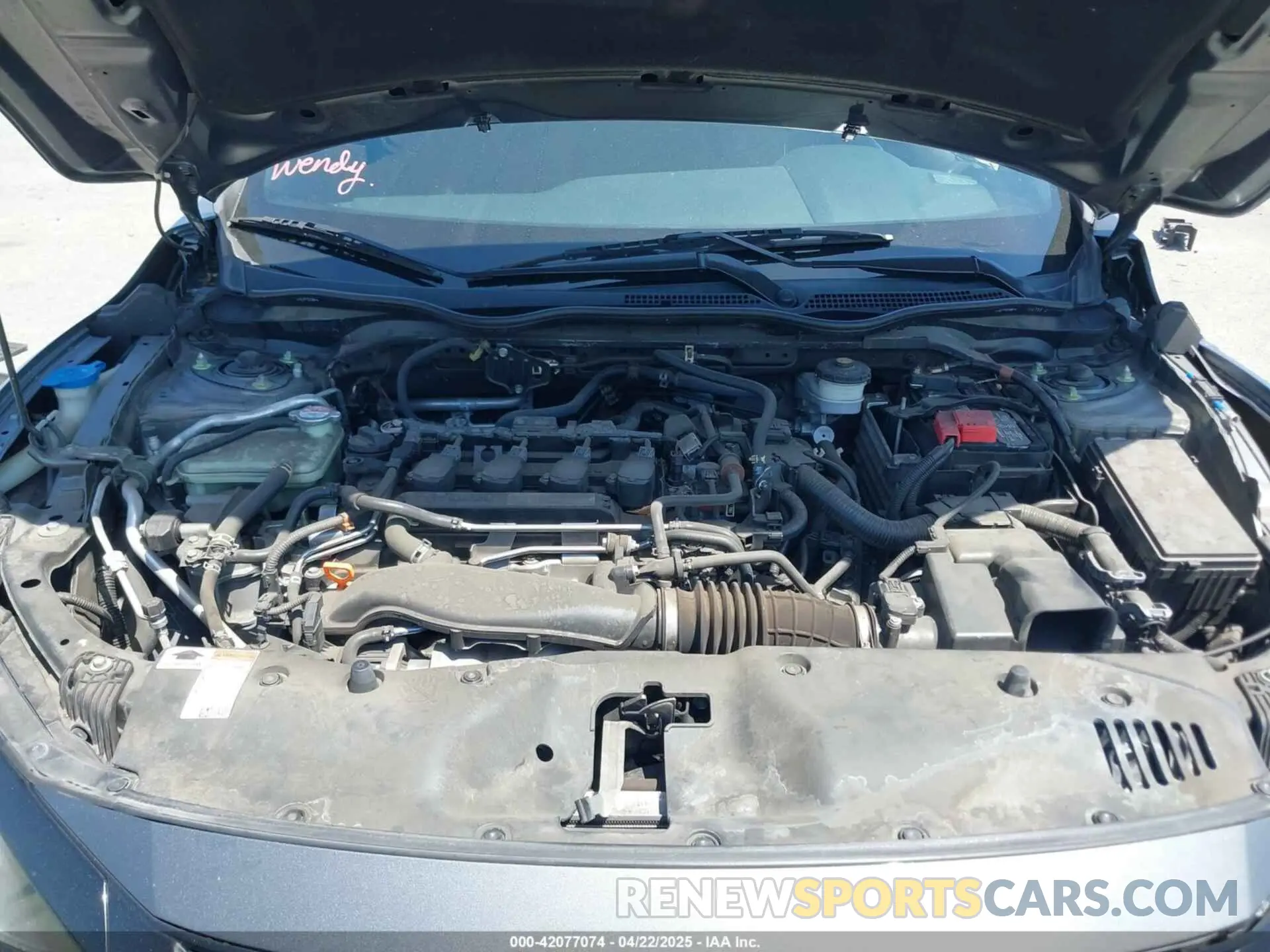 10 fotografías del automóvil dañado SHHFK7H88LU414008 HONDA CIVIC 2020