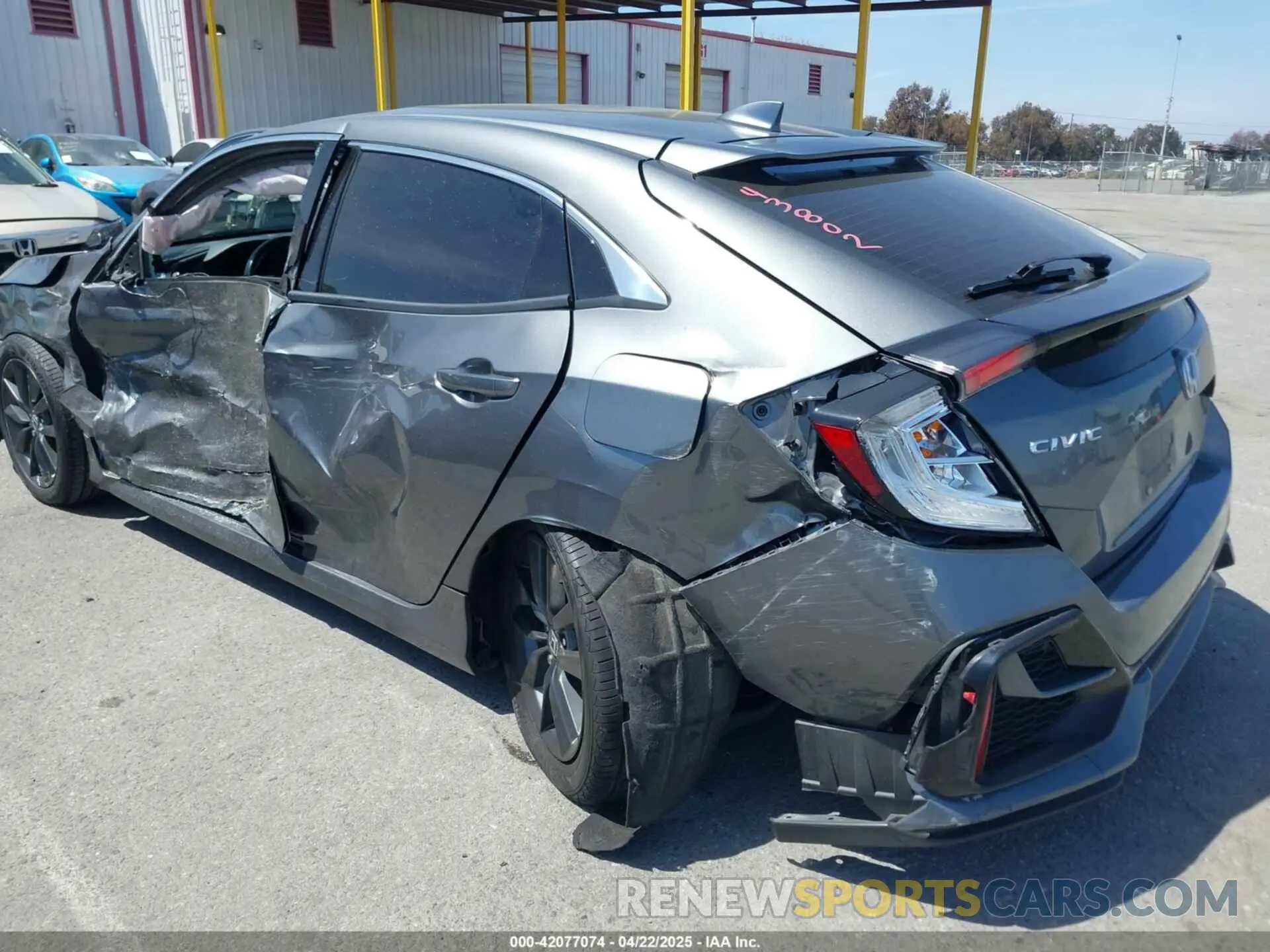 6 fotografías del automóvil dañado SHHFK7H88LU414008 HONDA CIVIC 2020