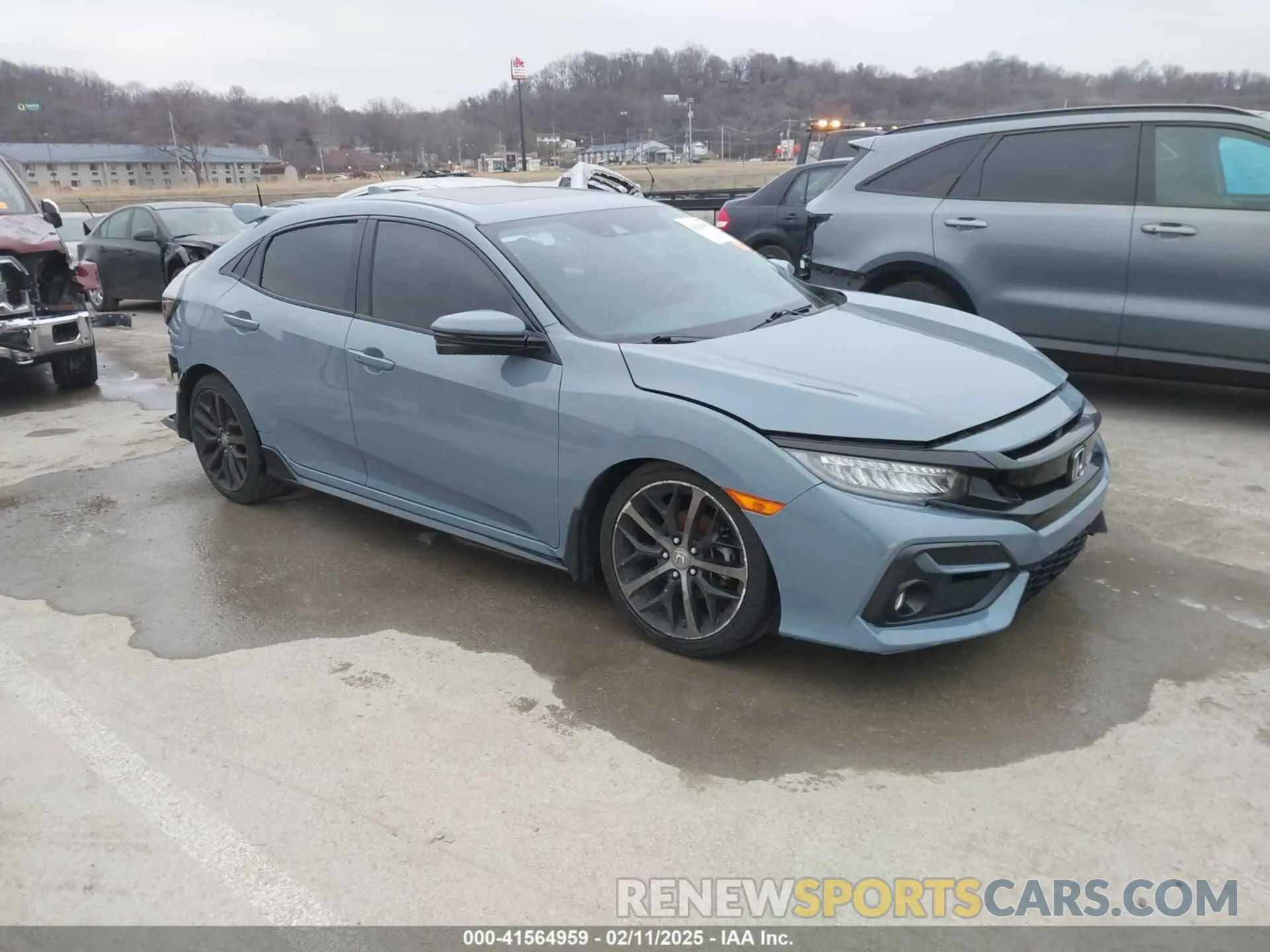 1 fotografías del automóvil dañado SHHFK7H90LU203314 HONDA CIVIC 2020
