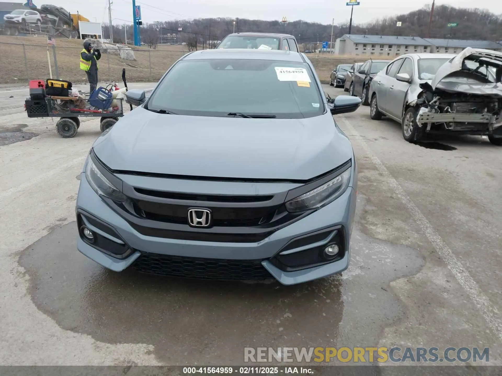 12 fotografías del automóvil dañado SHHFK7H90LU203314 HONDA CIVIC 2020