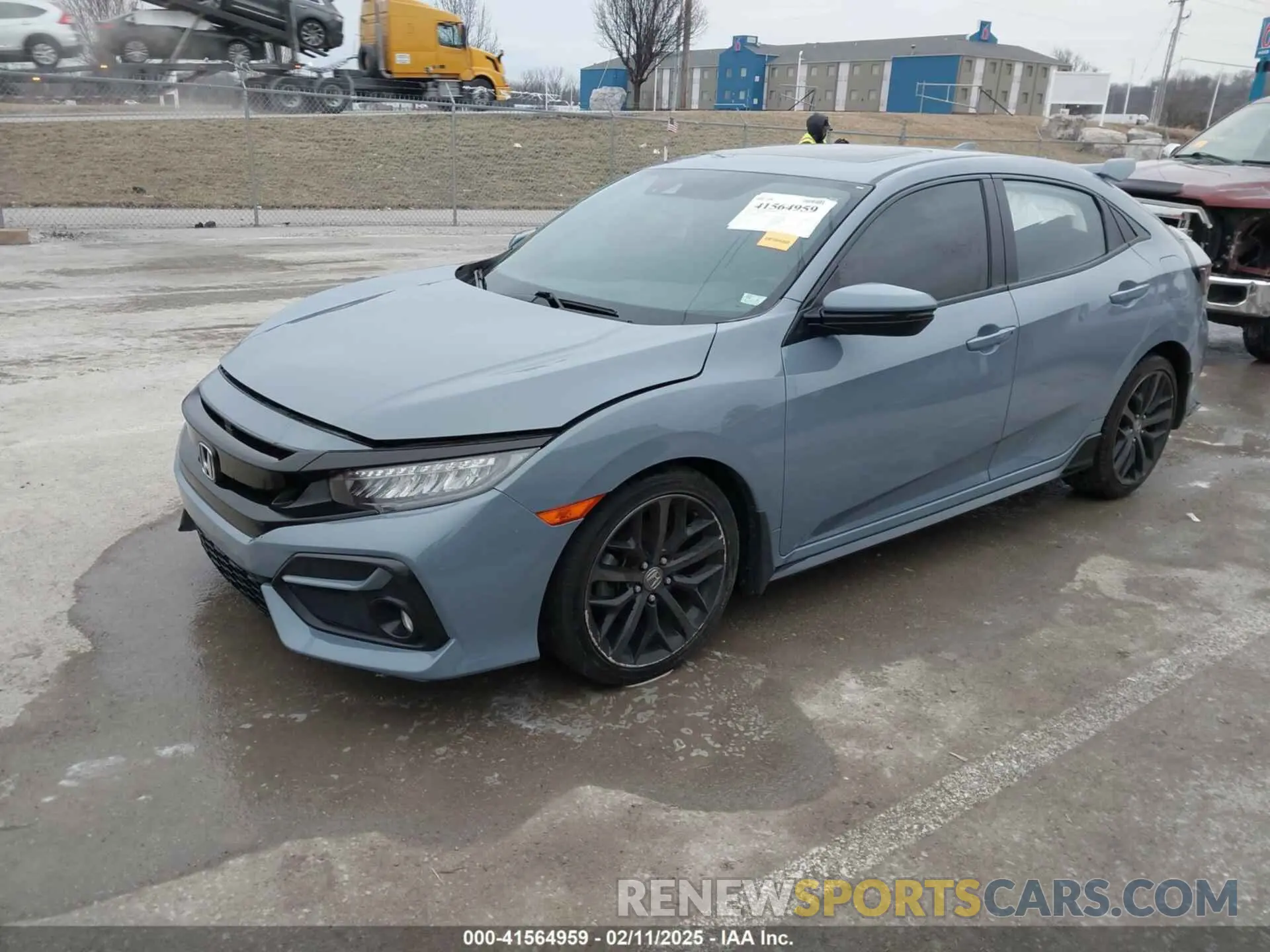 2 fotografías del automóvil dañado SHHFK7H90LU203314 HONDA CIVIC 2020