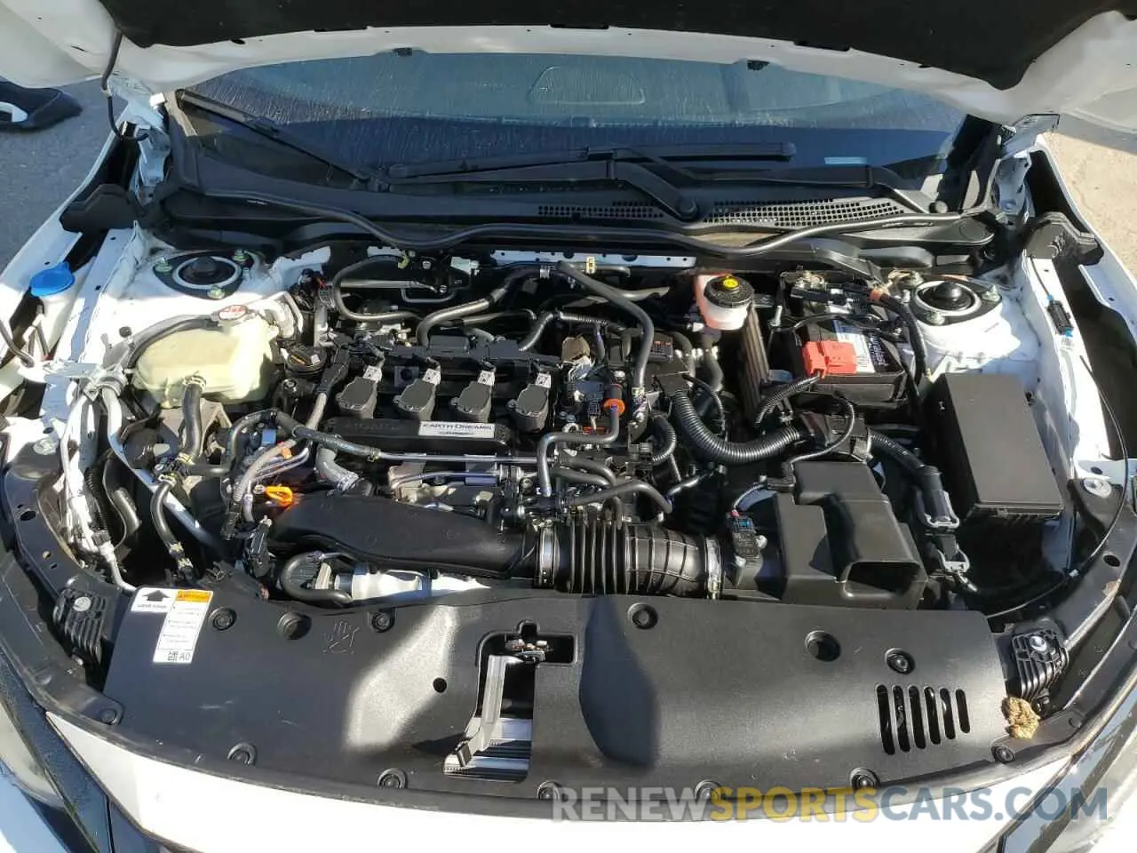 11 fotografías del automóvil dañado SHHFK7H91LU412223 HONDA CIVIC 2020