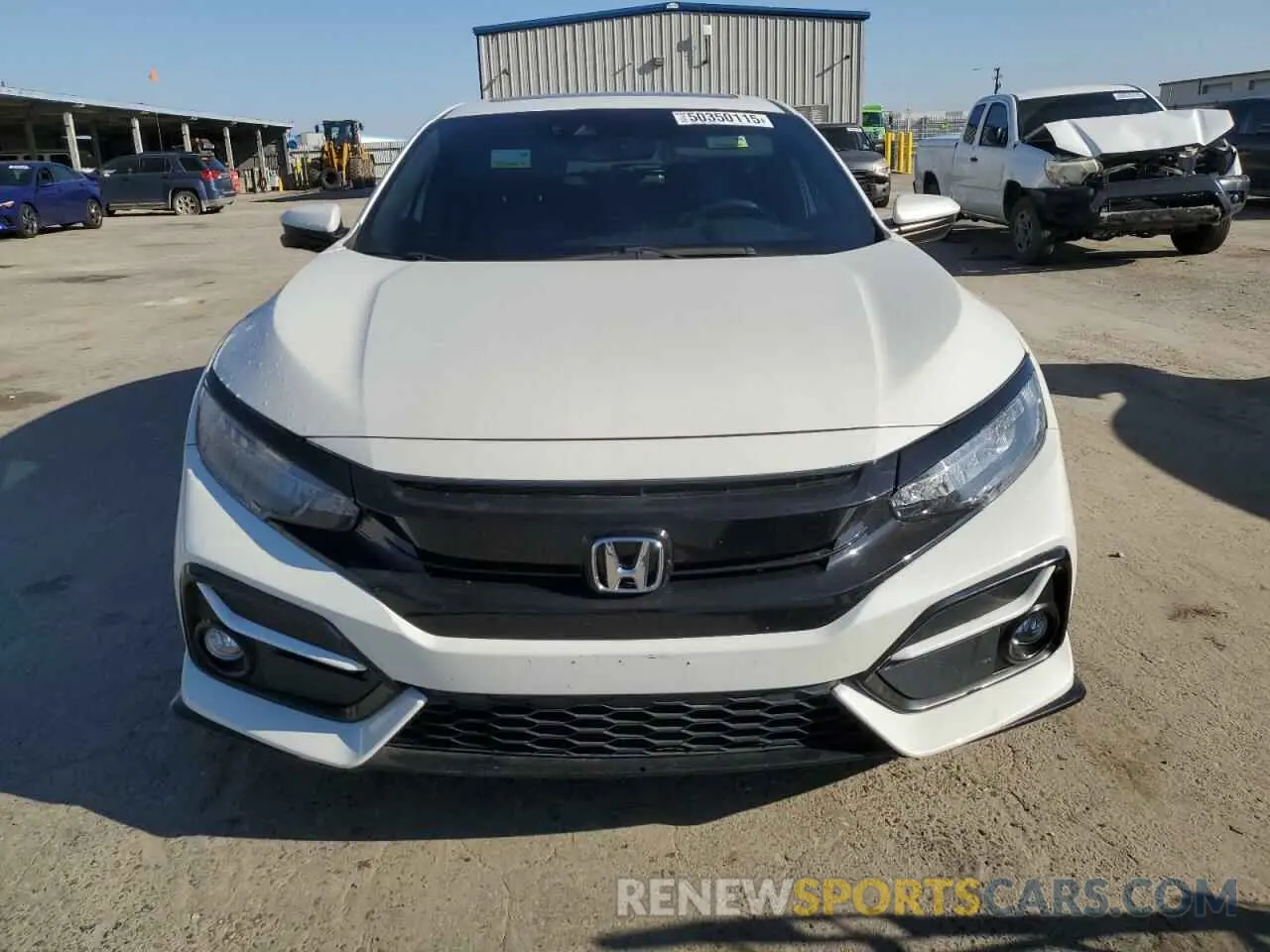 5 fotografías del automóvil dañado SHHFK7H91LU412223 HONDA CIVIC 2020