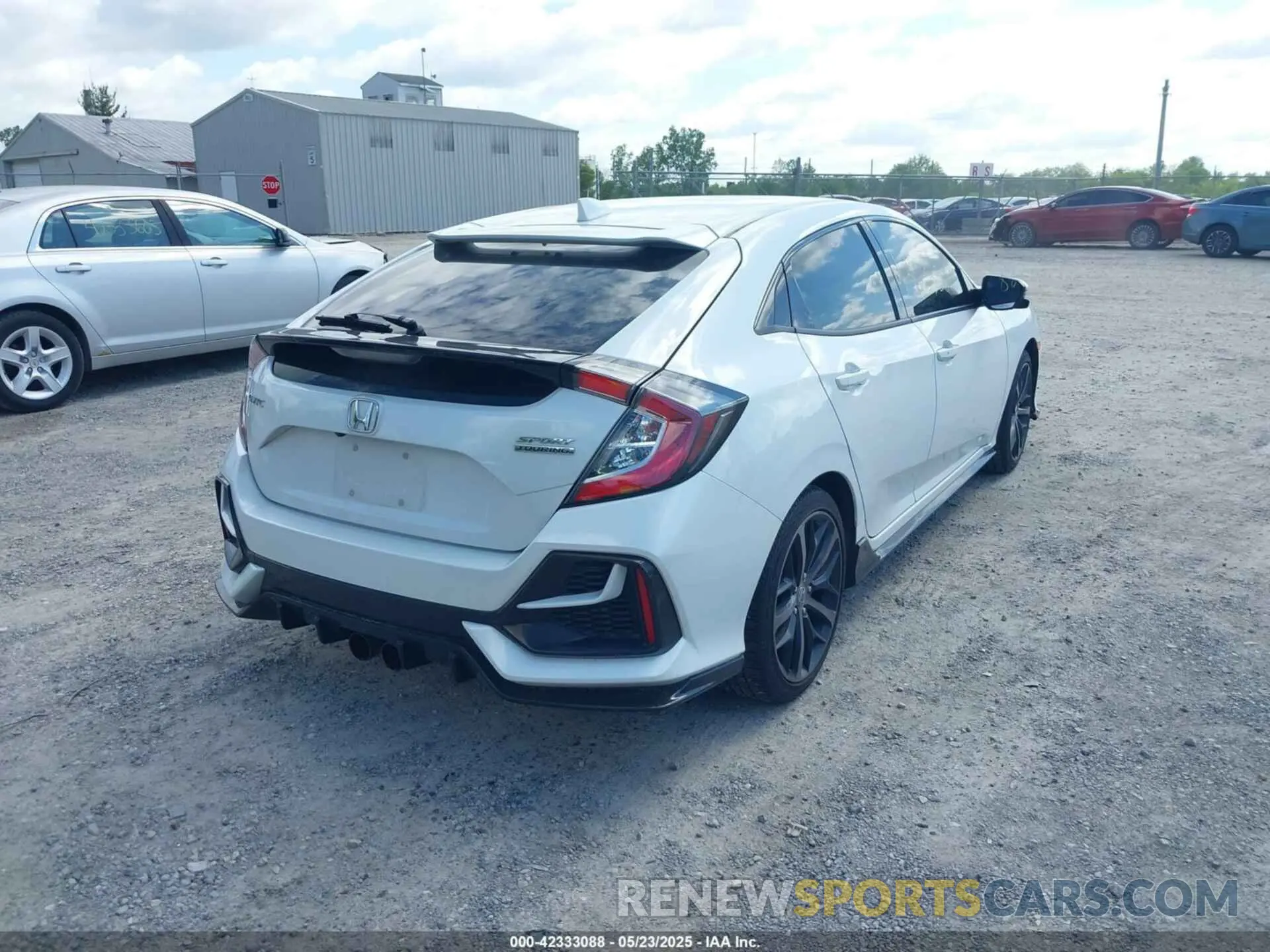 4 fotografías del automóvil dañado SHHFK7H94LU225056 HONDA CIVIC 2020