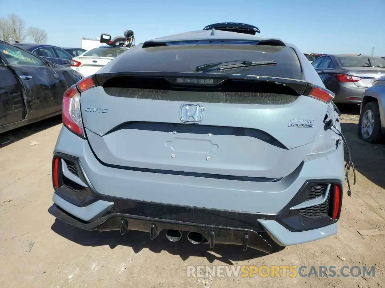 6 fotografías del automóvil dañado SHHFK7H97LU418706 HONDA CIVIC 2020