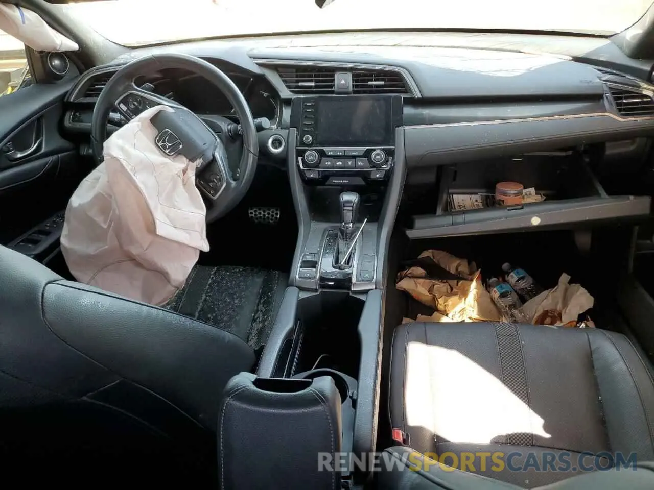 8 fotografías del automóvil dañado SHHFK7H97LU418706 HONDA CIVIC 2020