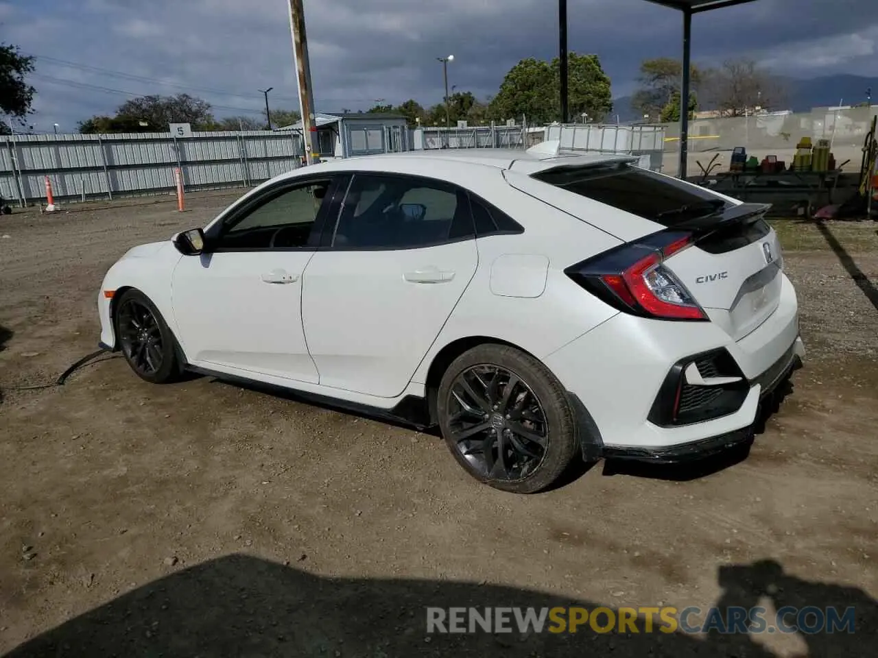 2 fotografías del automóvil dañado SHHFK7H98LU213279 HONDA CIVIC 2020