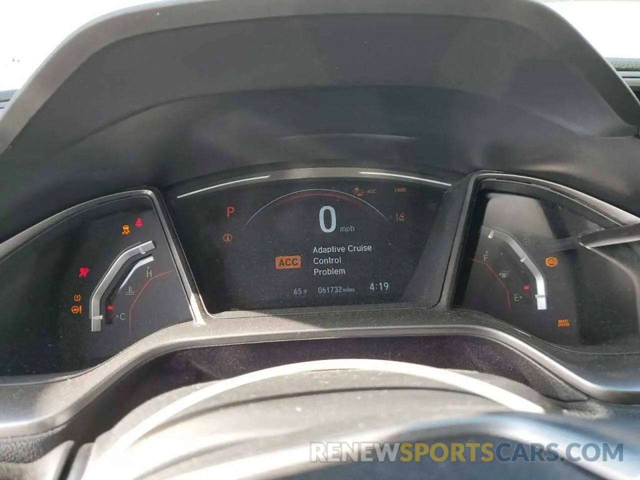 9 fotografías del automóvil dañado SHHFK7H98LU213279 HONDA CIVIC 2020