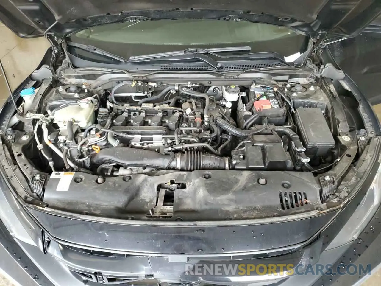 11 fotografías del automóvil dañado 19XFC1F30ME004572 HONDA CIVIC 2021