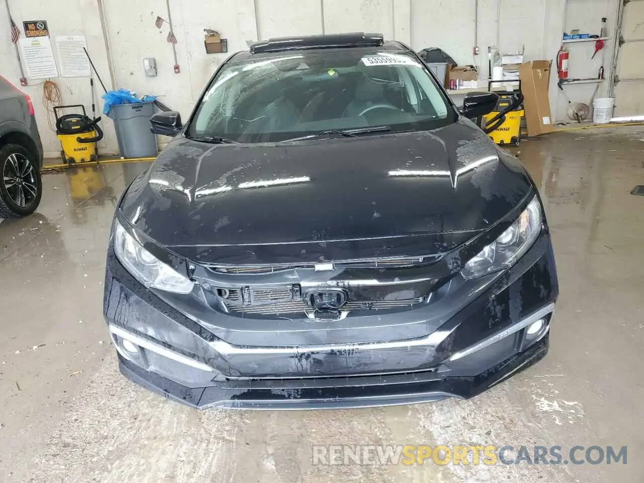 5 fotografías del automóvil dañado 19XFC1F30ME004572 HONDA CIVIC 2021
