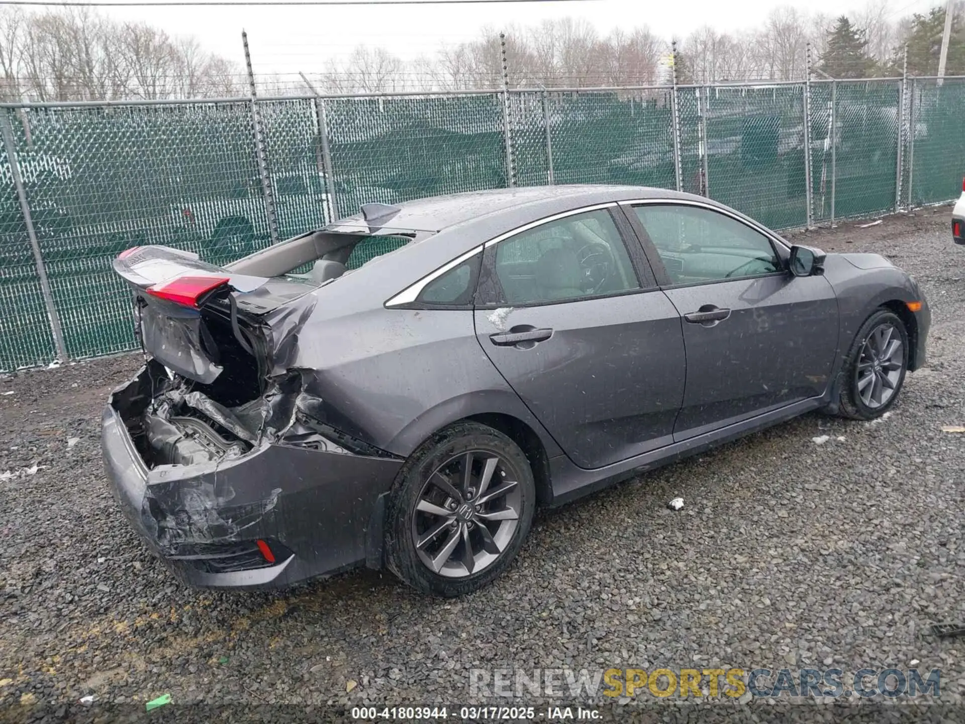 4 fotografías del automóvil dañado 19XFC1F30ME012509 HONDA CIVIC 2021