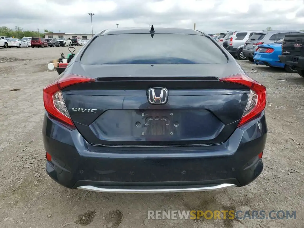 6 fotografías del automóvil dañado 19XFC1F30ME205095 HONDA CIVIC 2021